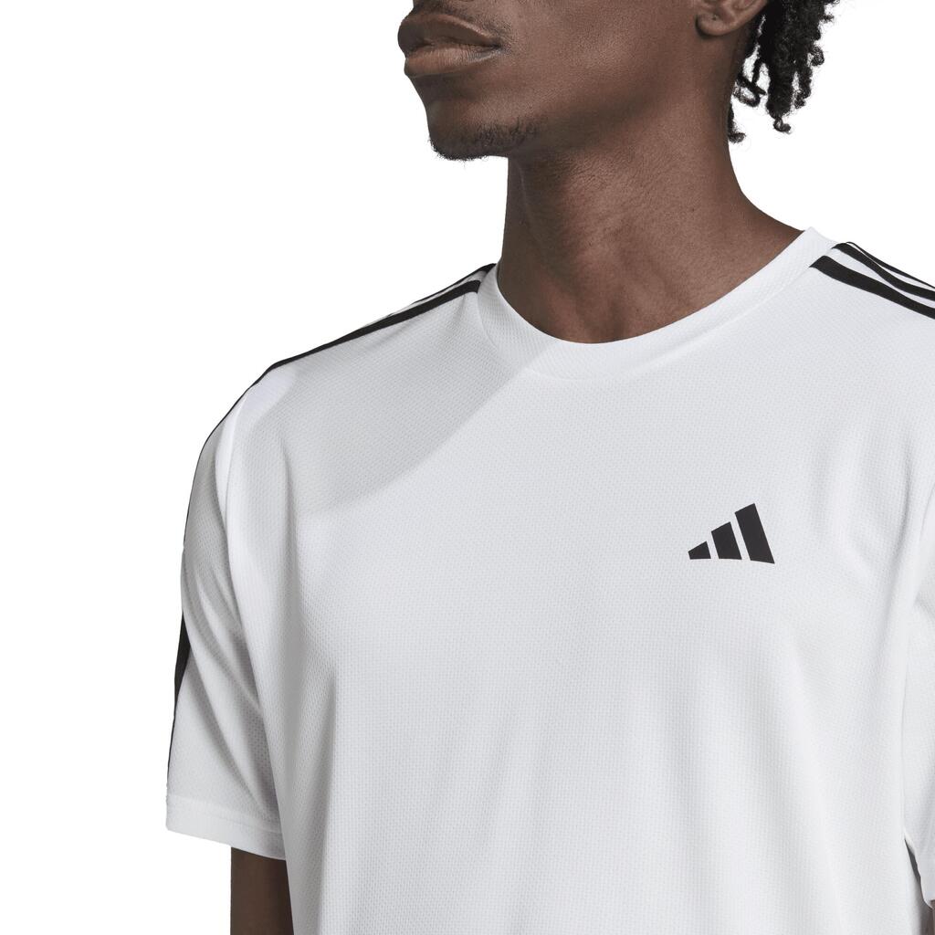 Camiseta deportiva manga corta para Hombre Adidas blanco