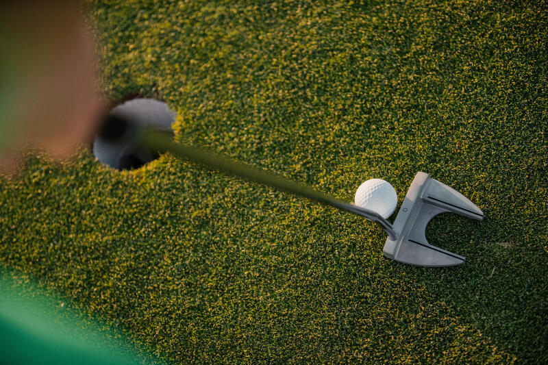 Kije golfowe 1/2 zestawu 6 sztuk Inesis 100 stal dla praworęcznych 