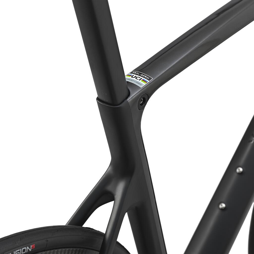 Plento dviratis „FCR Ultegra Di2“, pilkas