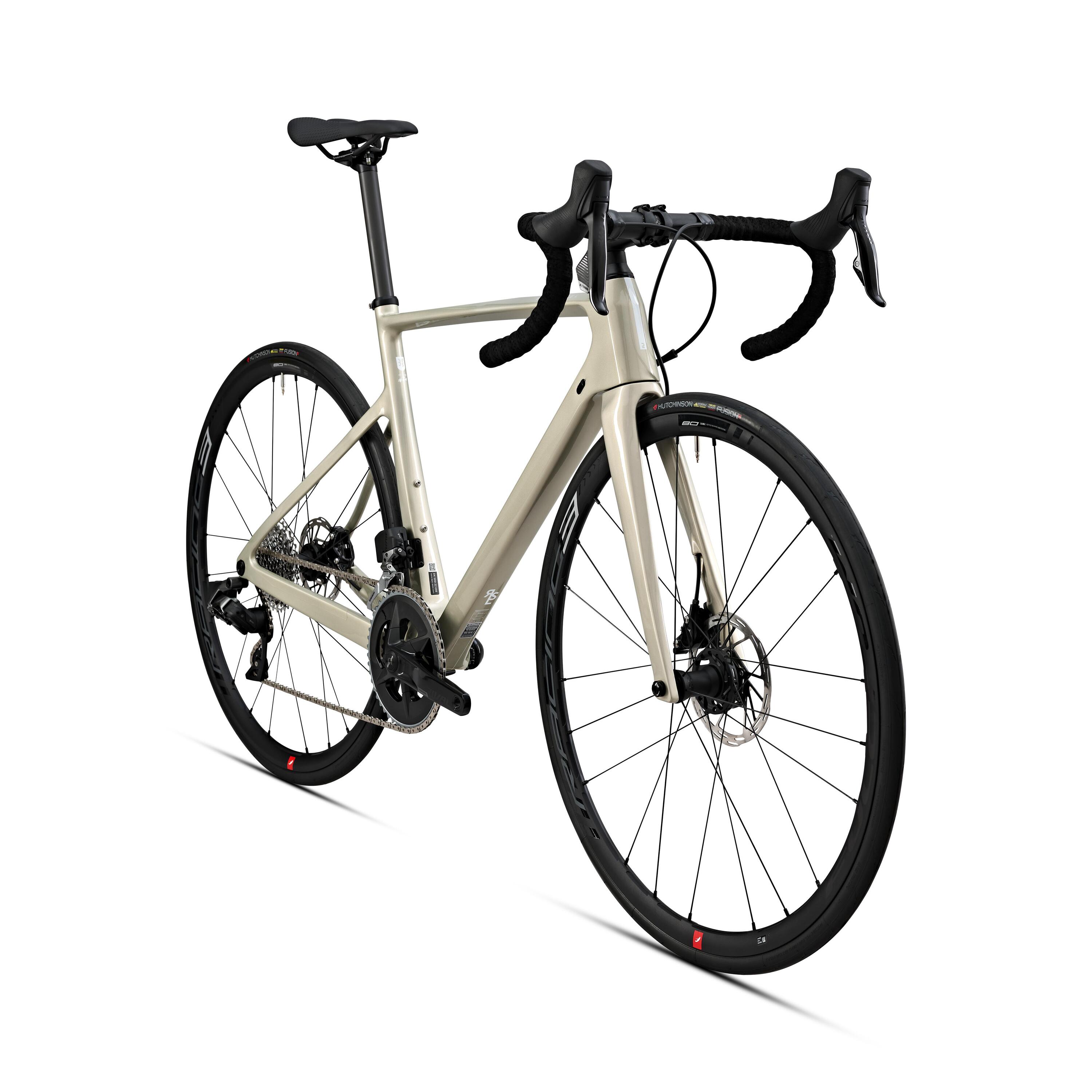 Bici da strada donna EDR CF SRAM RIVAL AXS bianca 2/10