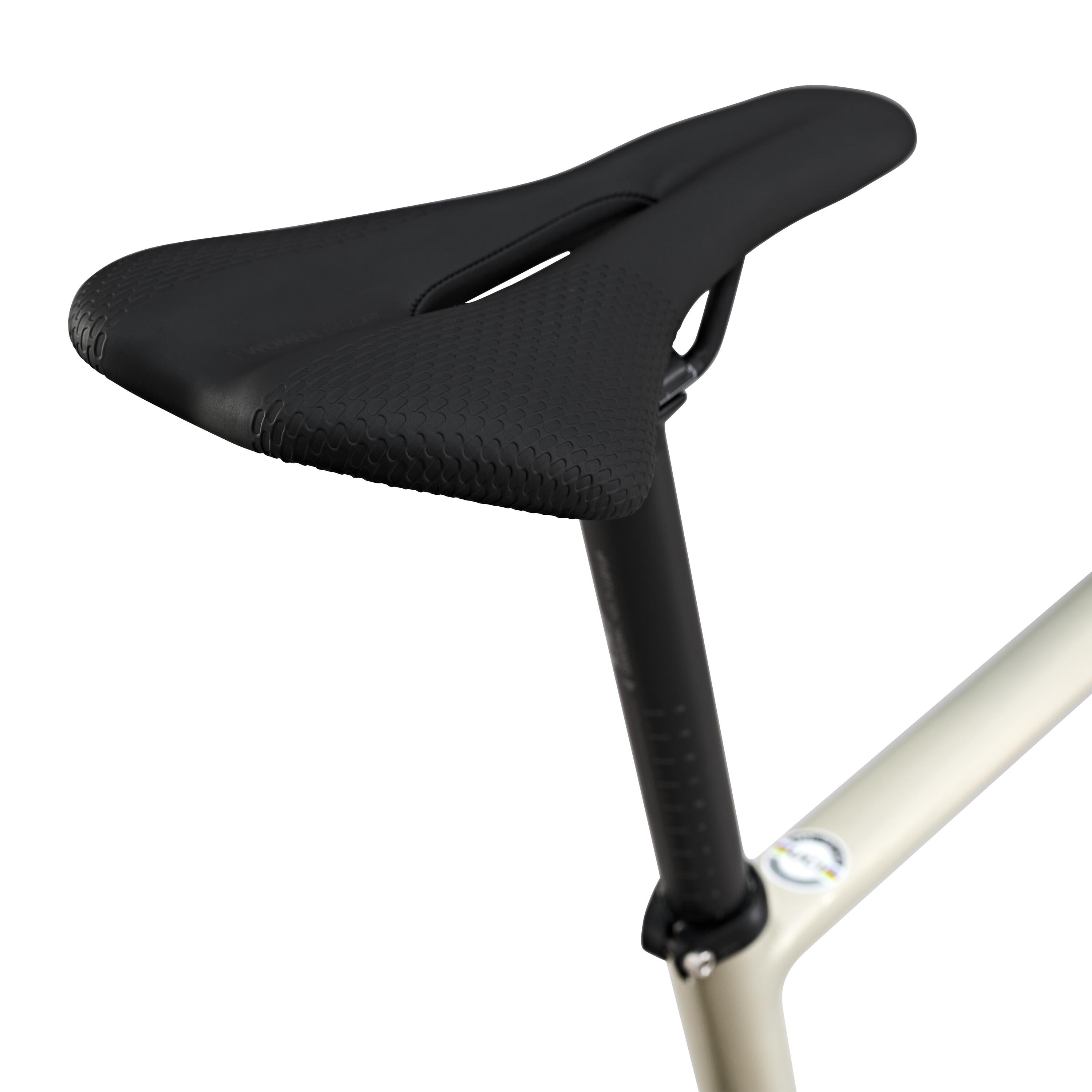 Bici da strada donna EDR CF SRAM RIVAL AXS bianca 7/10