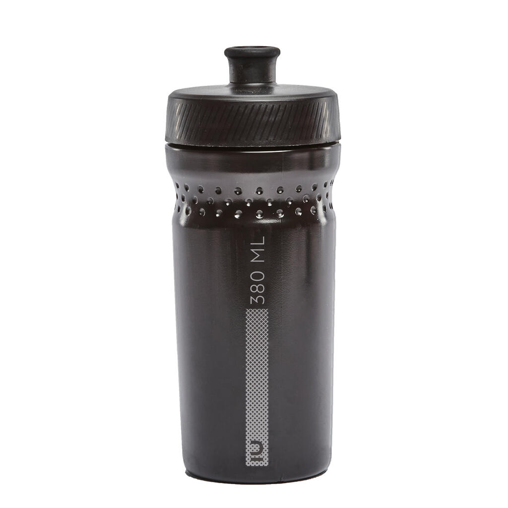 Kids' Water Bottle 500 380 ml - Black/Grey