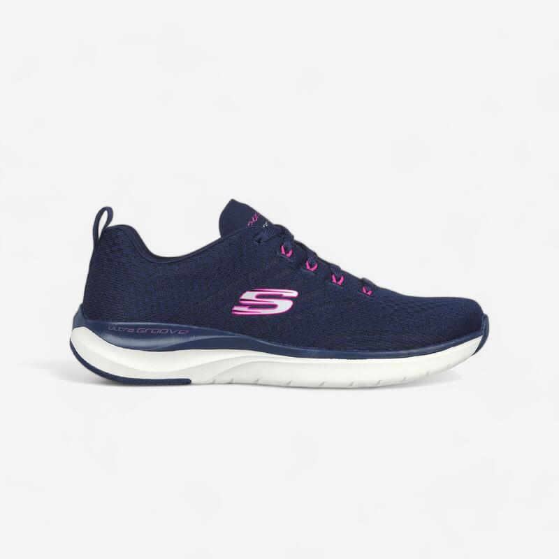 Încălțăminte Mers Skechers Ultra Groove Albastru Damă