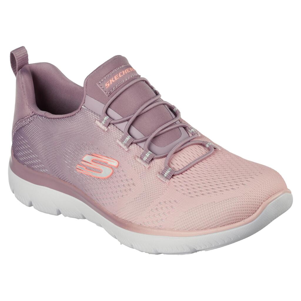 Tenis para caminar de mujer Skechers 100% veganos rosado