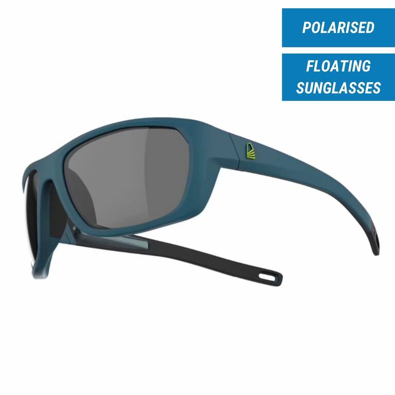 Adult Sailing Floating Polarised Sunglasses 500 Petrol