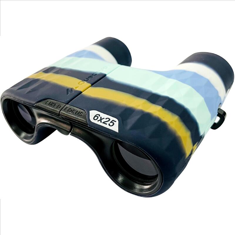 Children’s non-adjustable hiking binoculars - MH B100 - 6x enlargement blue