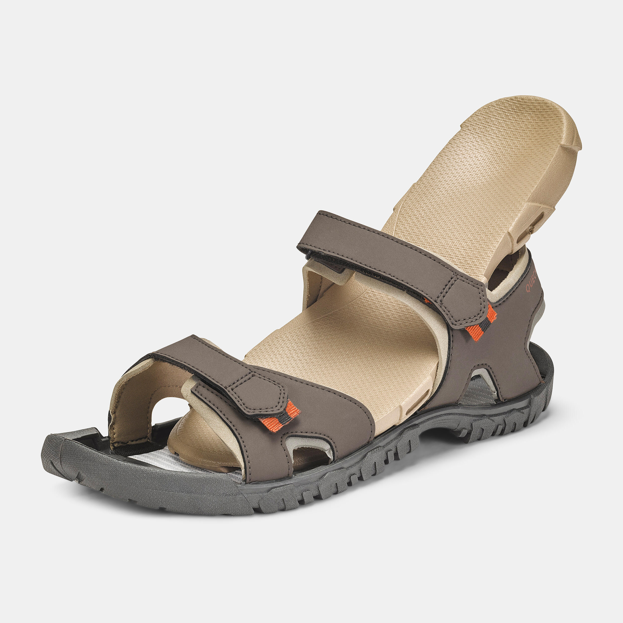 Sandalias de montaña y trekking Hombre Quechua NH100. Plantilla extraíble 3/7