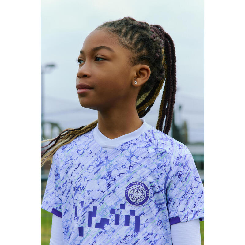 Maglia calcio bambina VIRALTO lilla