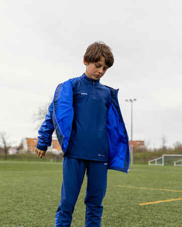 Kids' Rainproof Jacket Viralto Letters - Blue