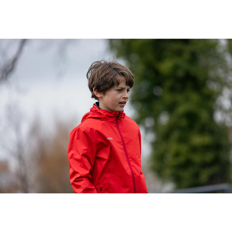 Kinder Fussball Regenjacke - Viralto Club rot 