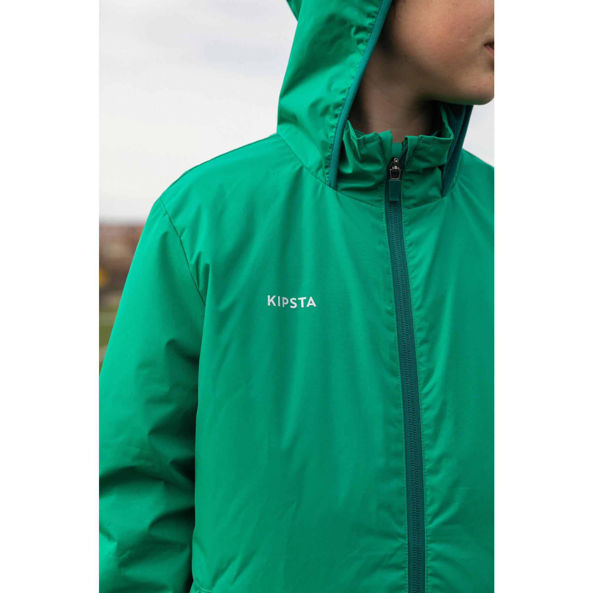 VIRALTO CLUB JR SOCCER RAINCOAT GREEN