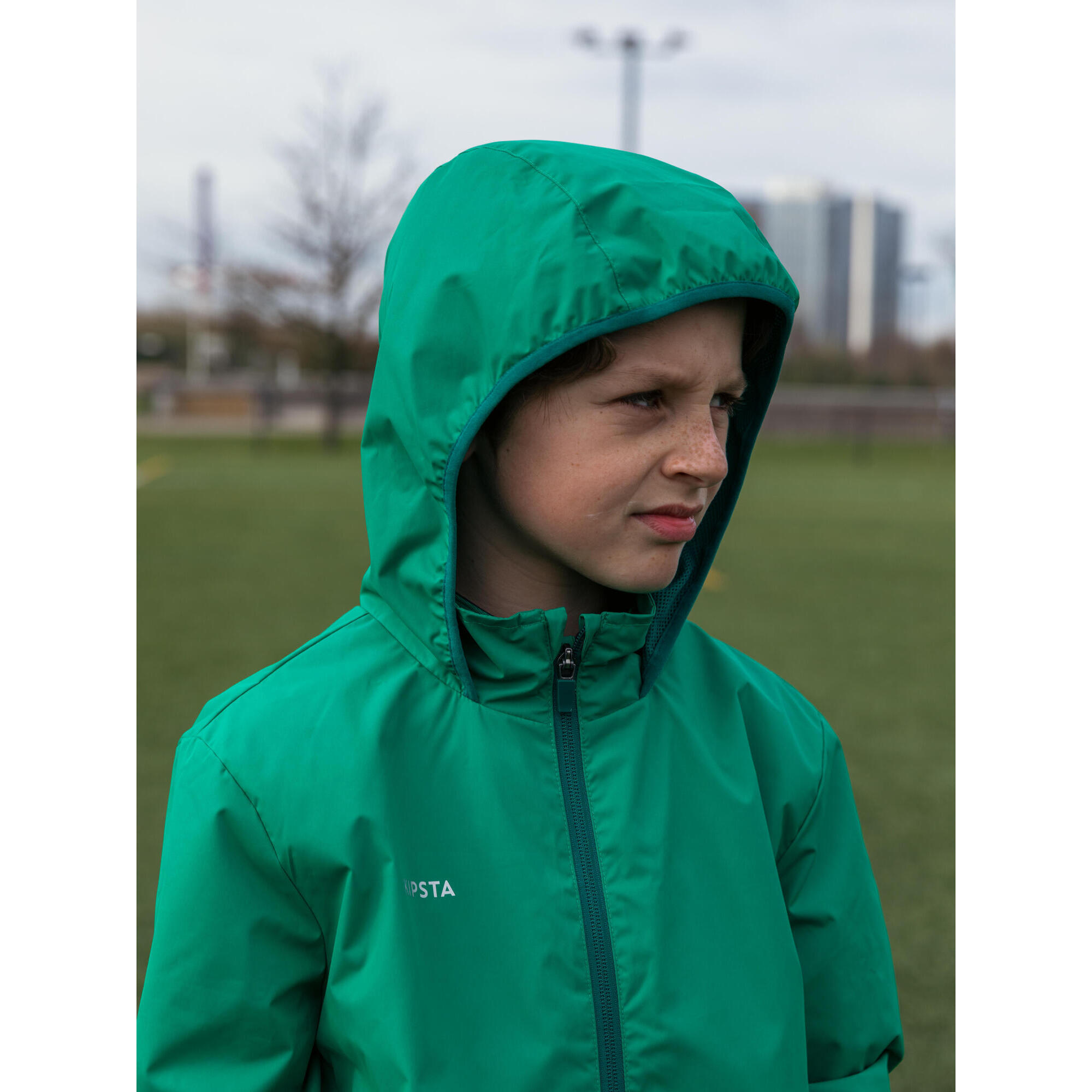 VIRALTO CLUB JR SOCCER RAINCOAT GREEN