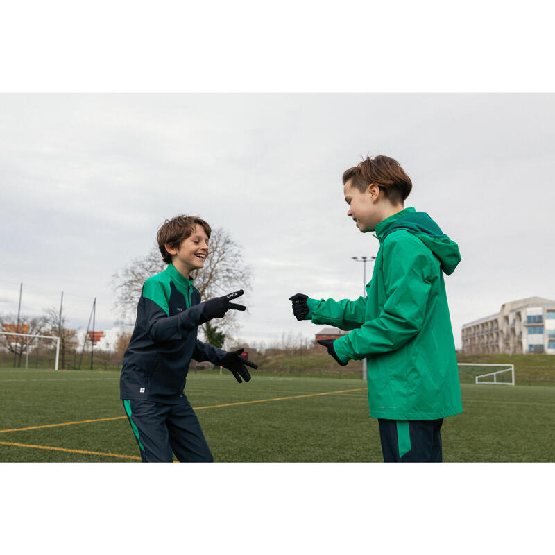 Voetbalregenjack voor kinderen Viralto Club groen