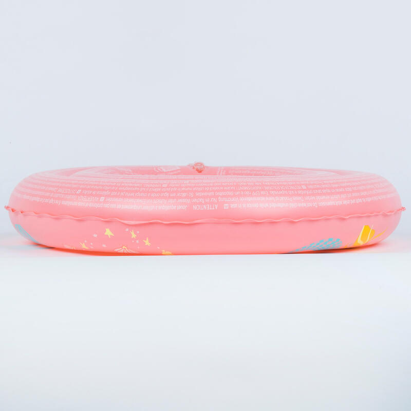 兒童款 51 cm 充氣式游泳圈 (適合 3 到 6 歲兒童) - 粉紅色水果印花