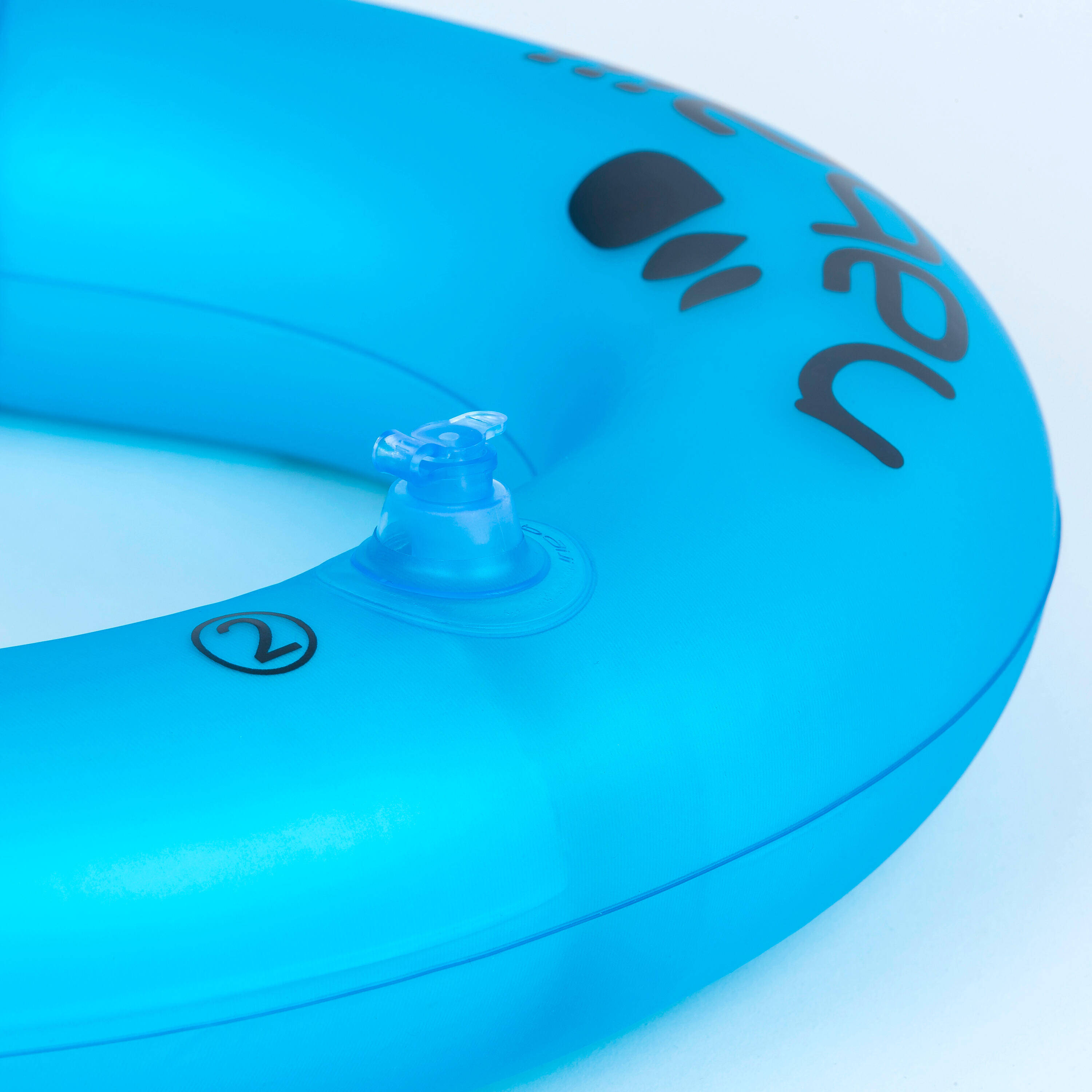 Swimming Inflatable Swim Vest Size M 50 to 75 KG Secure & Adjustable Fit Blue -  4