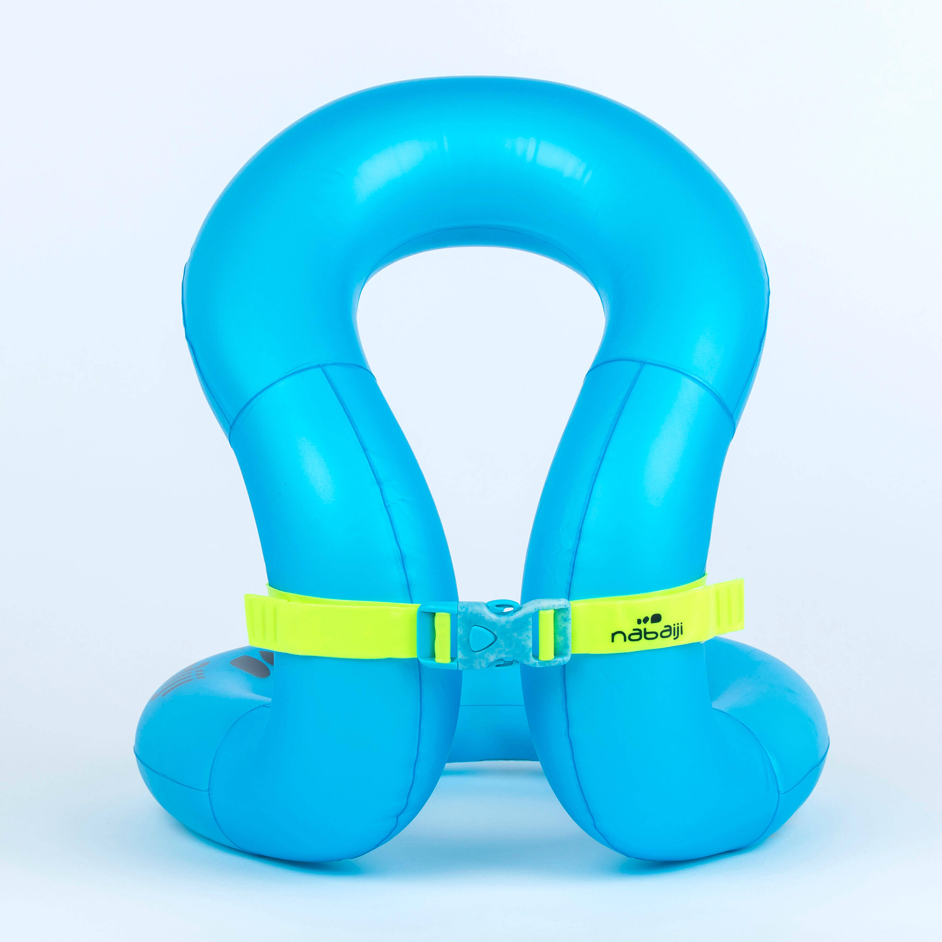 Swimming Inflatable Swim Vest Size M 50 to 75 KG Secure & Adjustable Fit Blue -  3