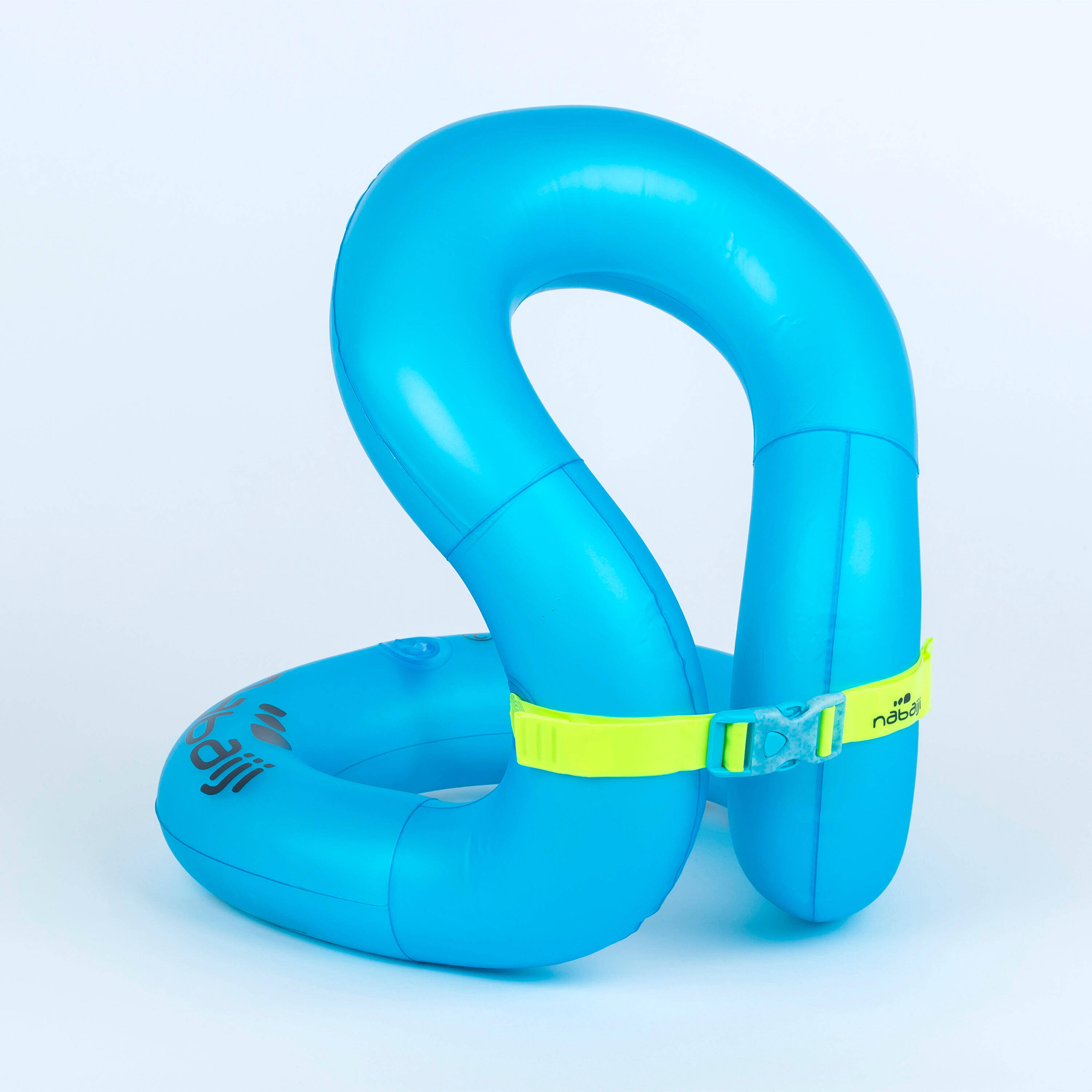 Swimming Inflatable Swim Vest Size M 50 to 75 KG Secure & Adjustable Fit Blue -  1