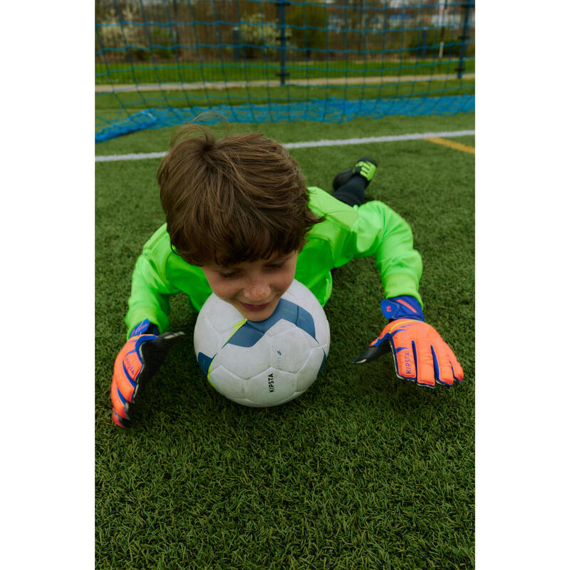 Kids' Gloves F500 Viralto Shielder - Orange/Blue