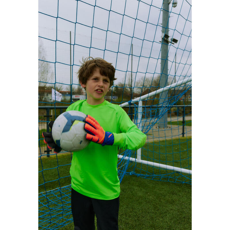 Kids' Gloves F500 Viralto Shielder - Orange/Blue