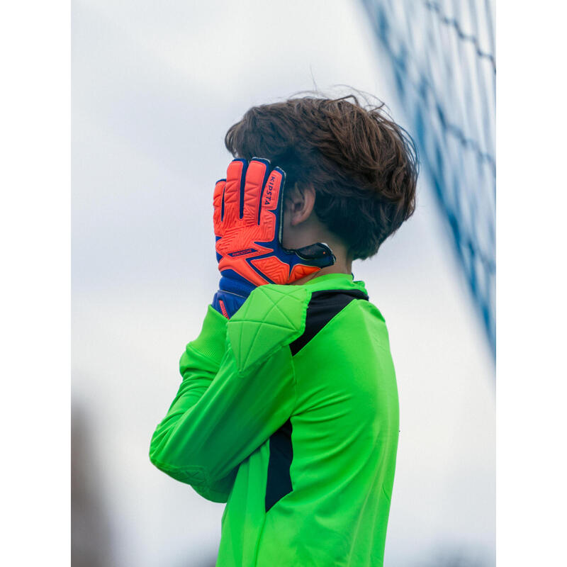 Dětské fotbalové brankářské rukavice F500 Viralto 
