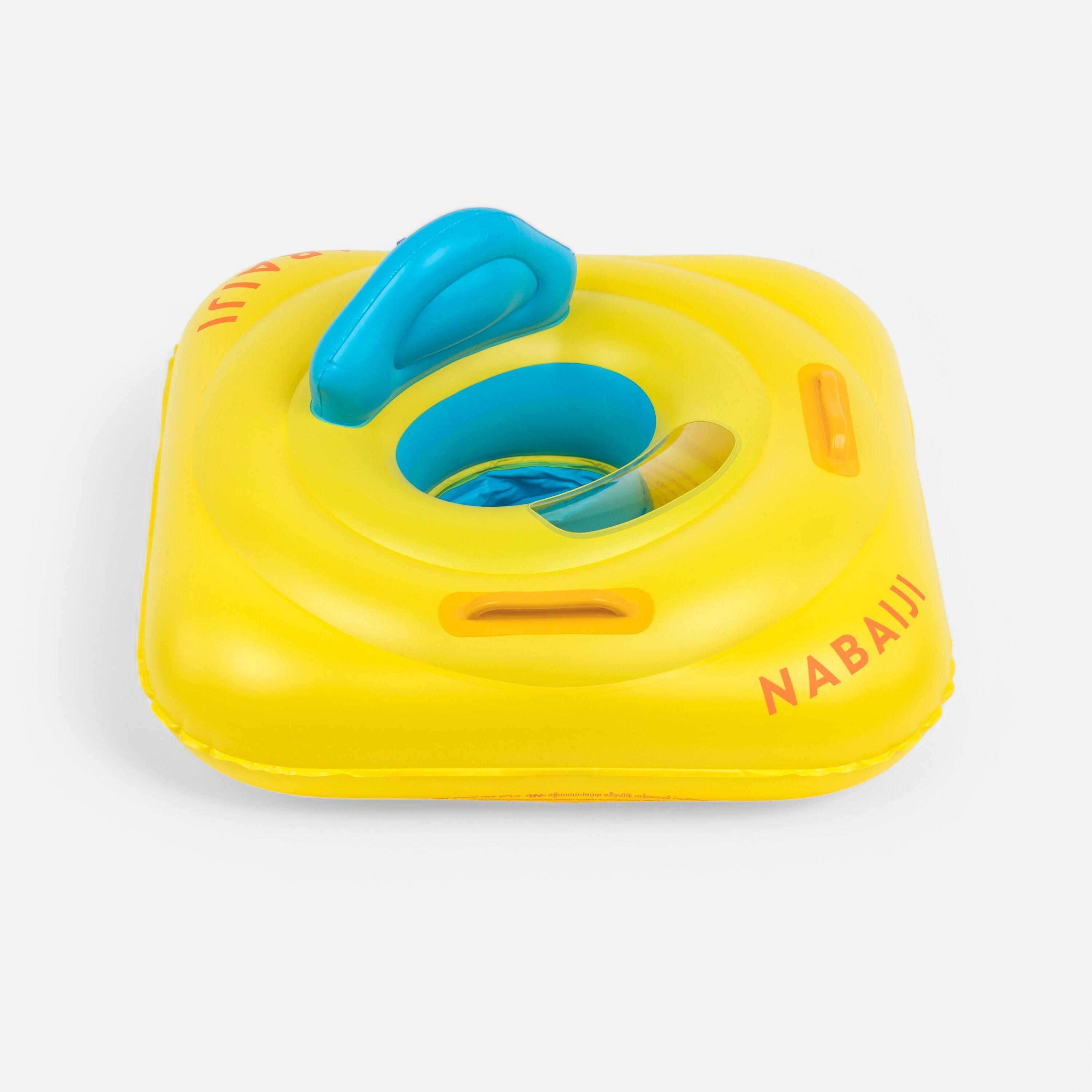 Baby Seat Swim Ring with Handles 7-11 kg Secure & Fun Yellow
