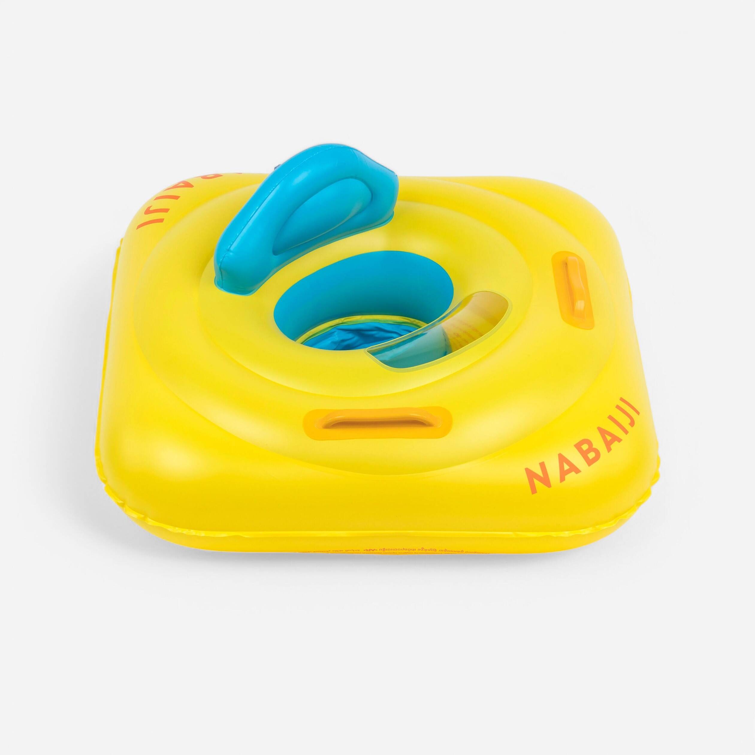 Baby Seat Swim Ring with Handles 7-11 kg Secure & Fun Yellow