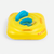 Bouée siège de piscine avec poignées Bébé 7-11kg - jaune