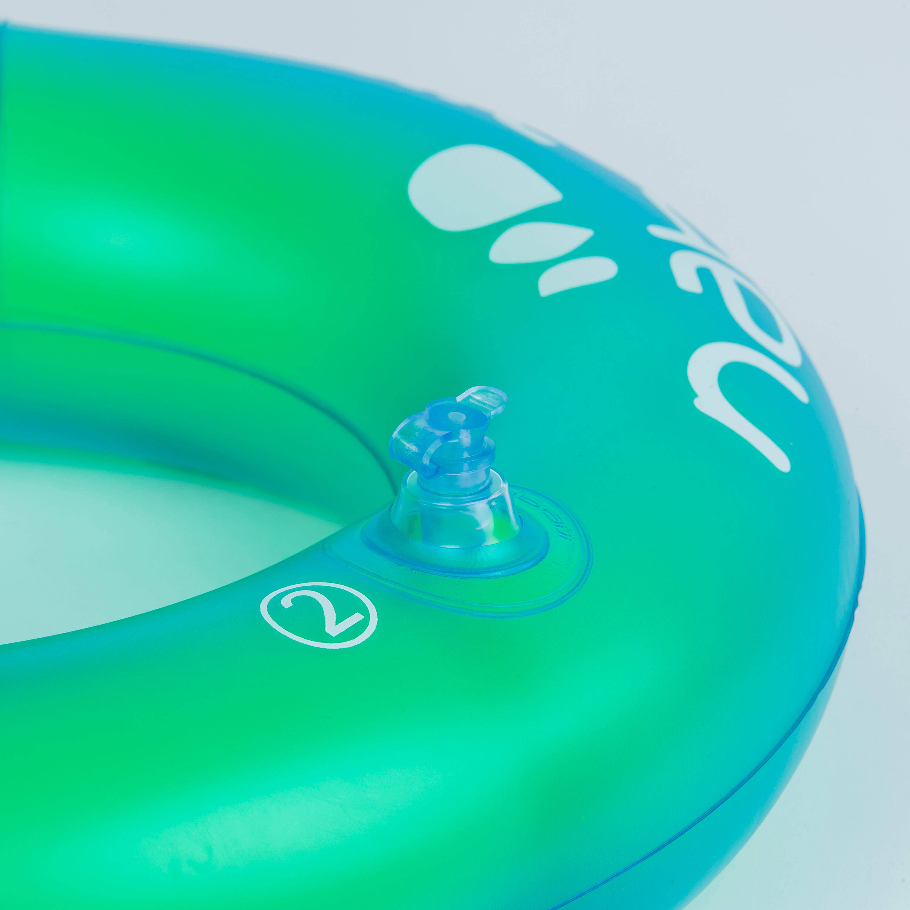 Swimming Inflatable Vest 18 to 30 Kg Green with Secure Fit & Safety Lock -  4