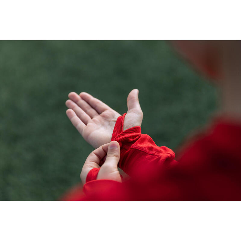 Çocuk Futbol Termal İçlik - Kırmızı - Uzun Kollu - Keepdry 500