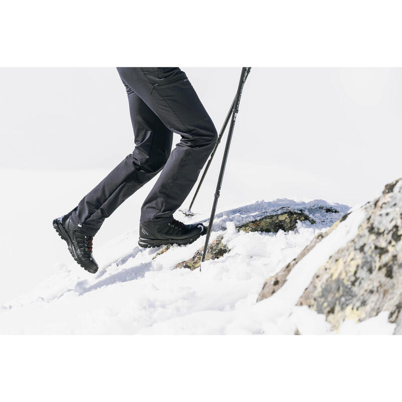 Erkek Outdoor Kar Botu - Su Geçirmez - Siyah - MH500 Mid