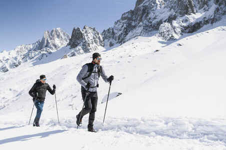 Men's hiking warm fleece jacket - SH500 MOUNTAIN