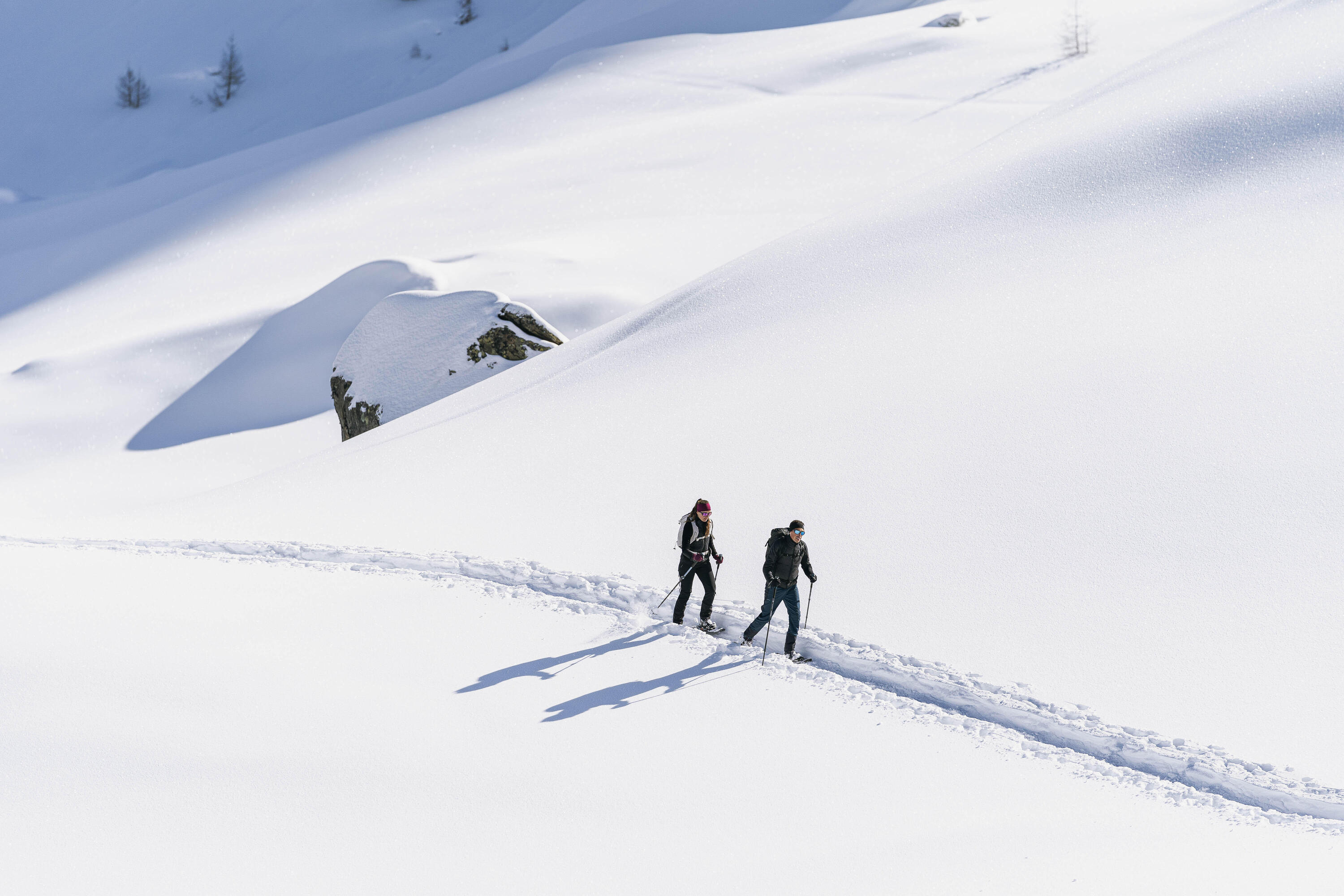 Raquettes à neige grands tamis - Quechua SH500 Mountain 15/20