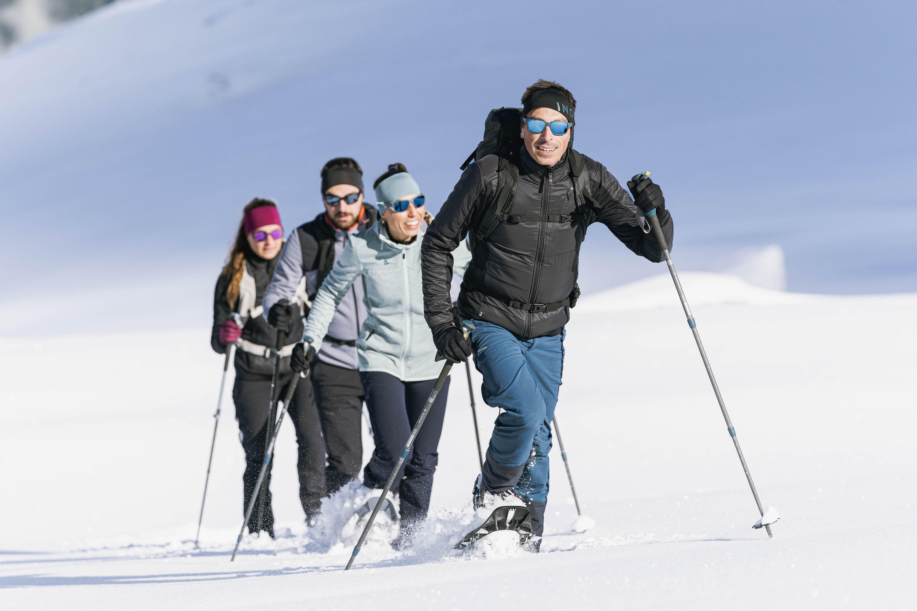 Raquettes à neige grands tamis - Quechua SH500 Mountain 14/20