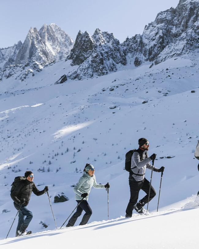 Schneeschuhe mit grosser Trittfläche - Quechua SH500 Berg