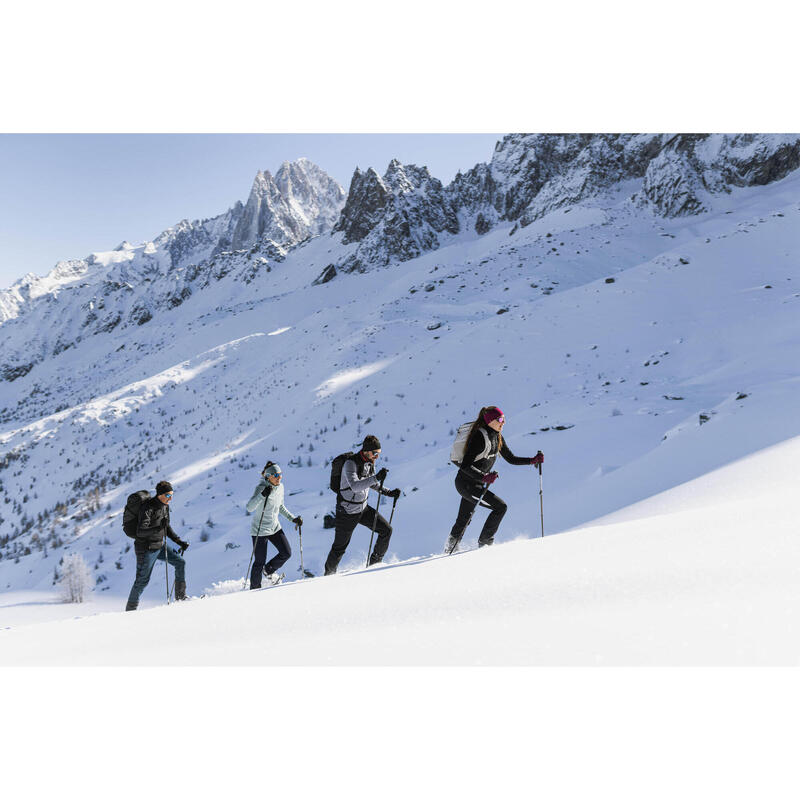 Wanderhose Damen warm wasserabweisend belüftet Winterwandern - SH500 Mountain