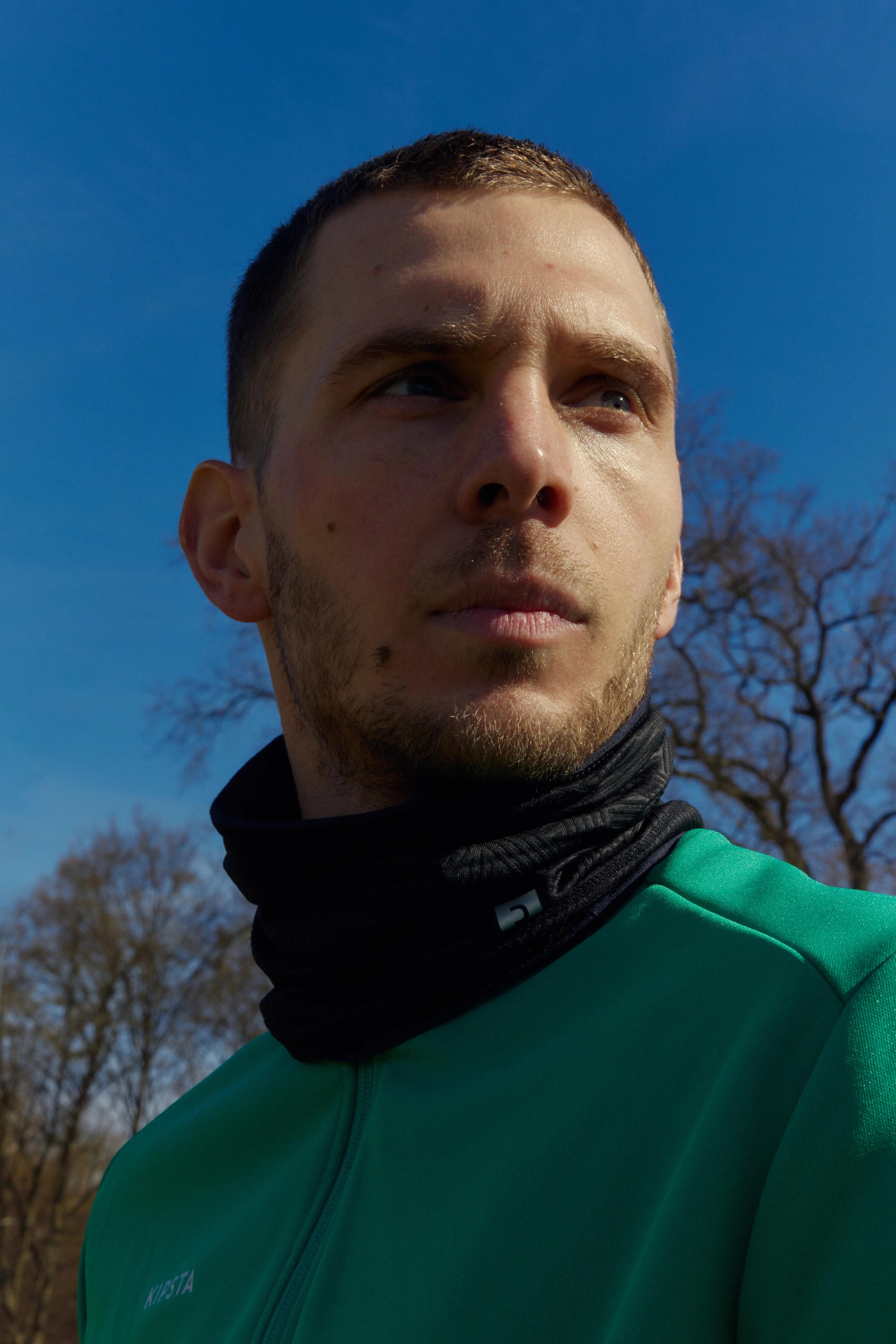 Damen/Herren Fußball Schlauchschal - Keepdry schwarz 10/11