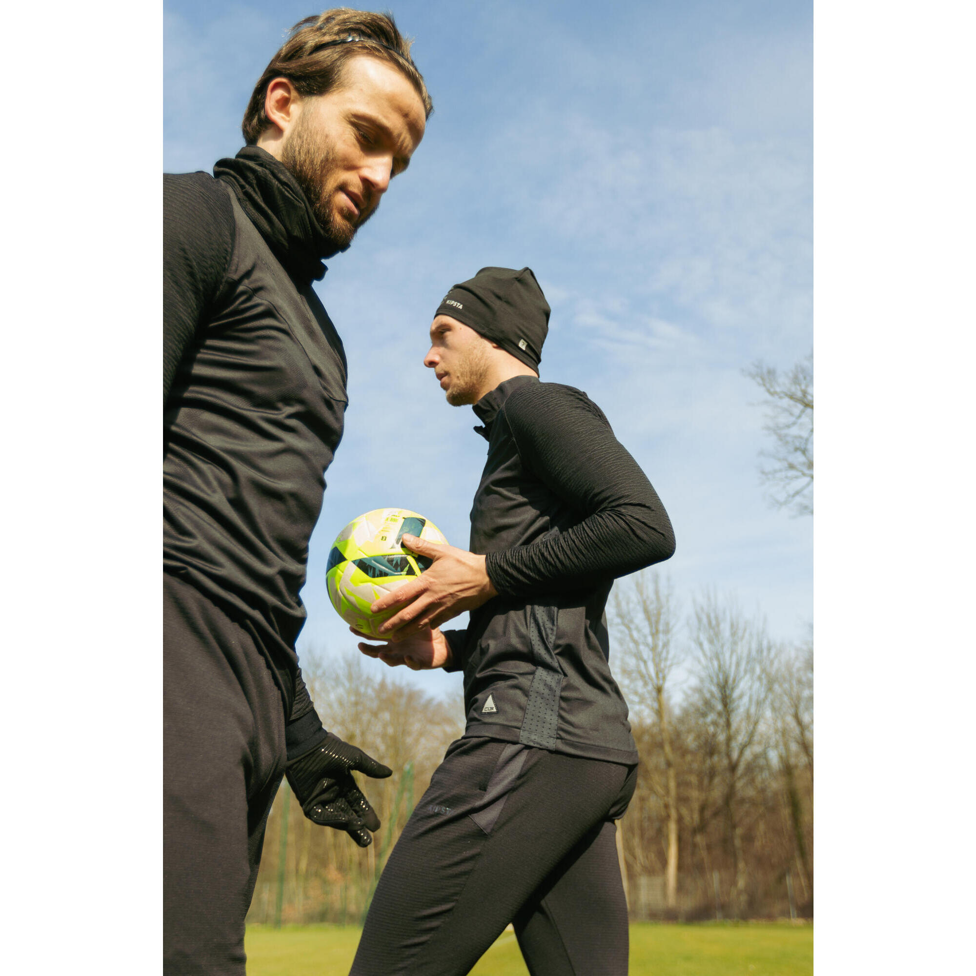 Felpa da calcio CLR per adulti, nera