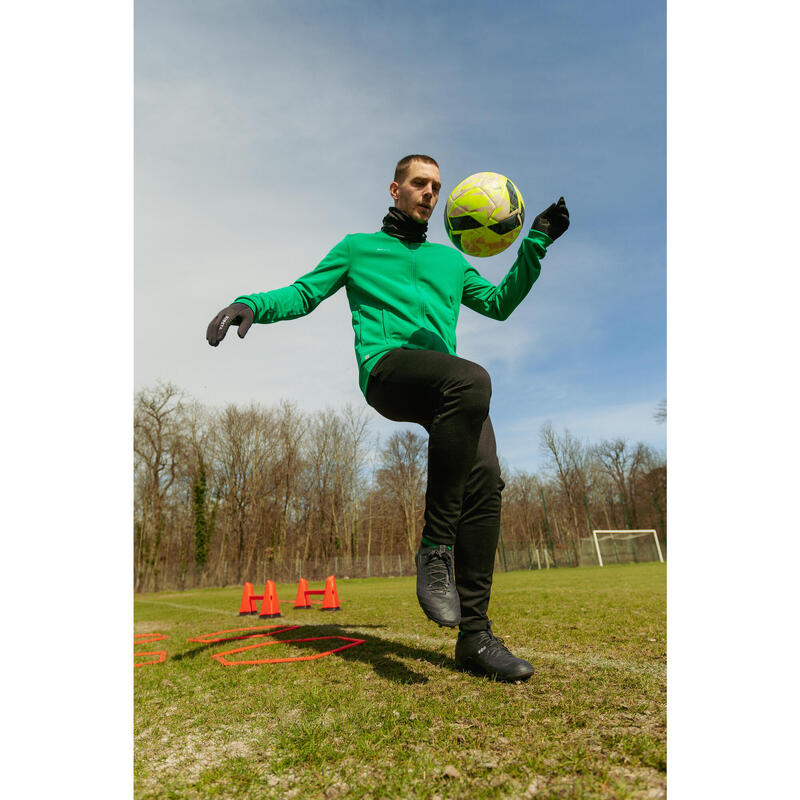 Bluză de trening Fotbal Essential Verde Bărbați 