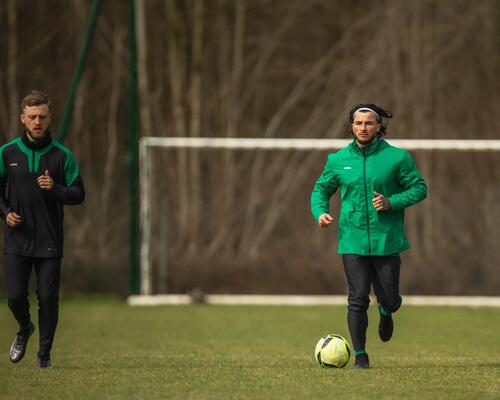 Giocare a calcio quando fa freddo