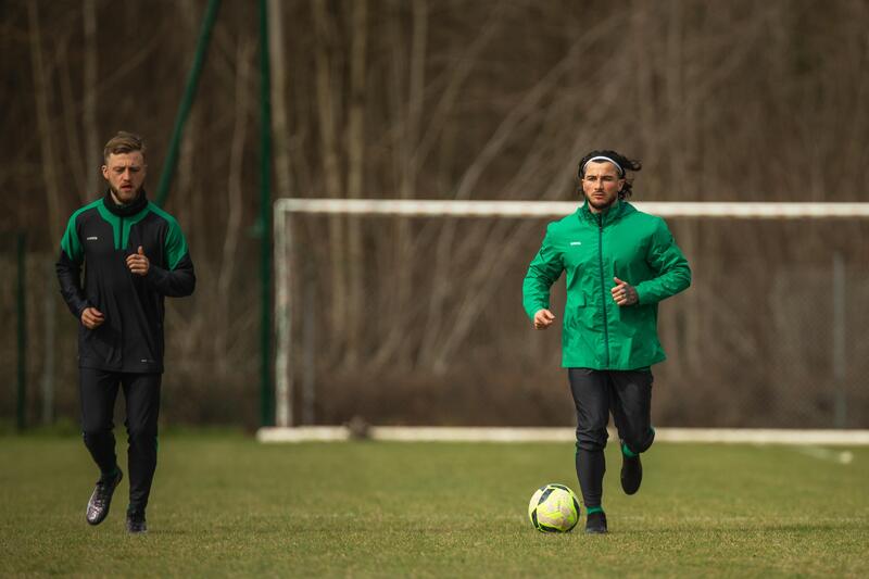 Giocare a calcio quando fa freddo