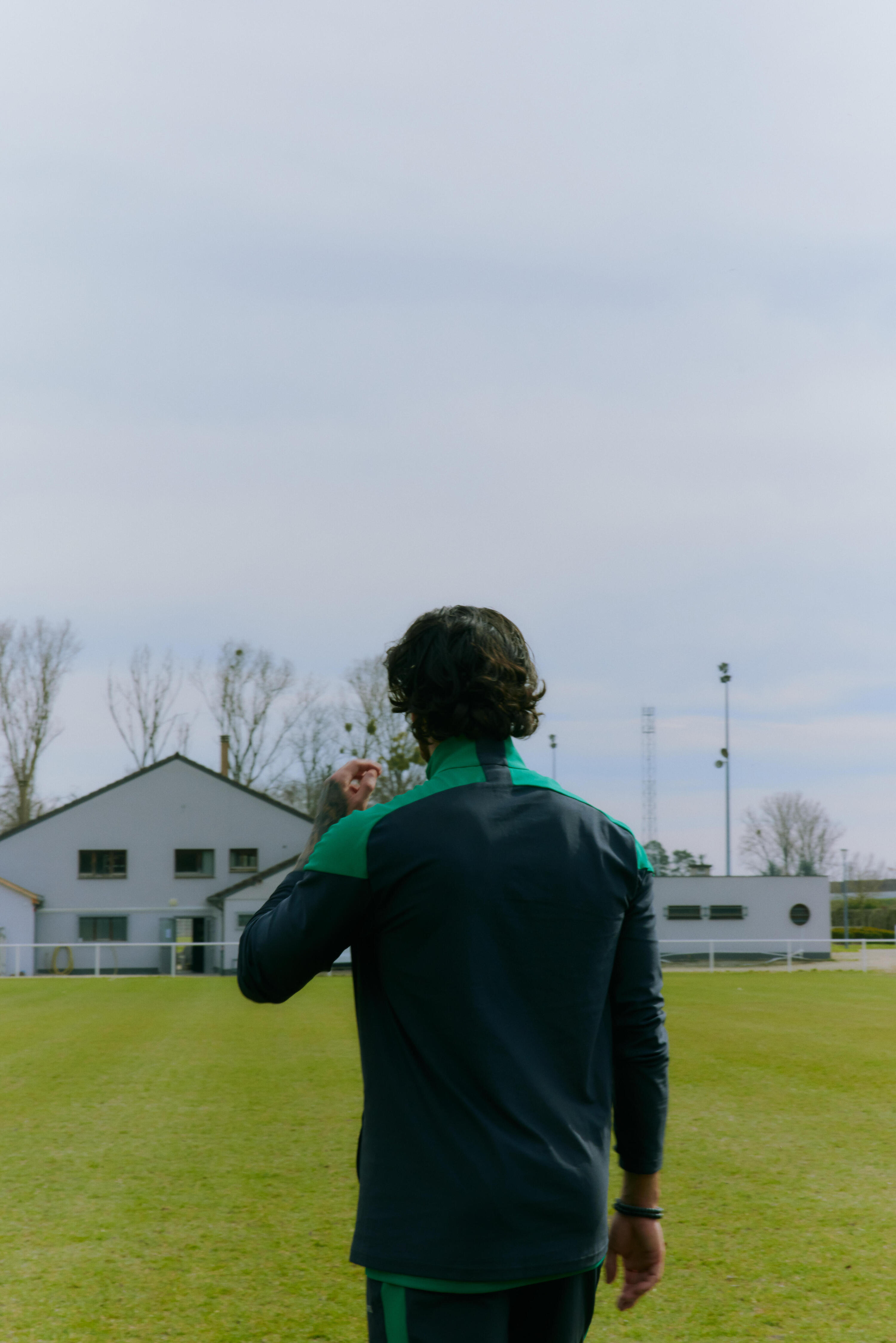 Voetbalbroek VIRALTO CLUB carbongrijs groen 13/18