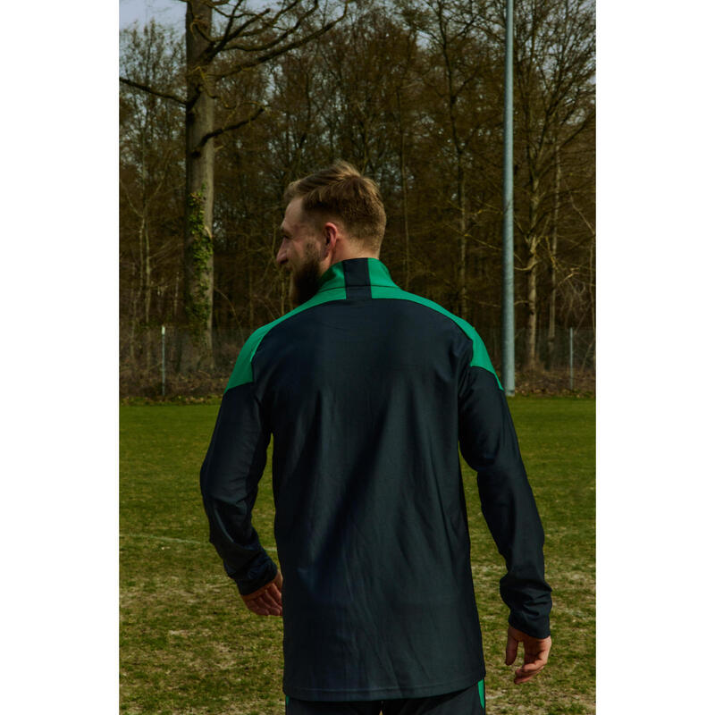 Pantalon de trening Fotbal VIRALTO CLUB Gri-Verde Bărbați 