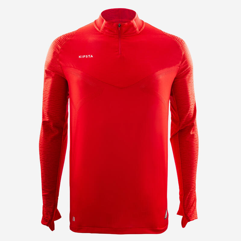 Damen/Herren Fussball Sweatshirt - CLR rot