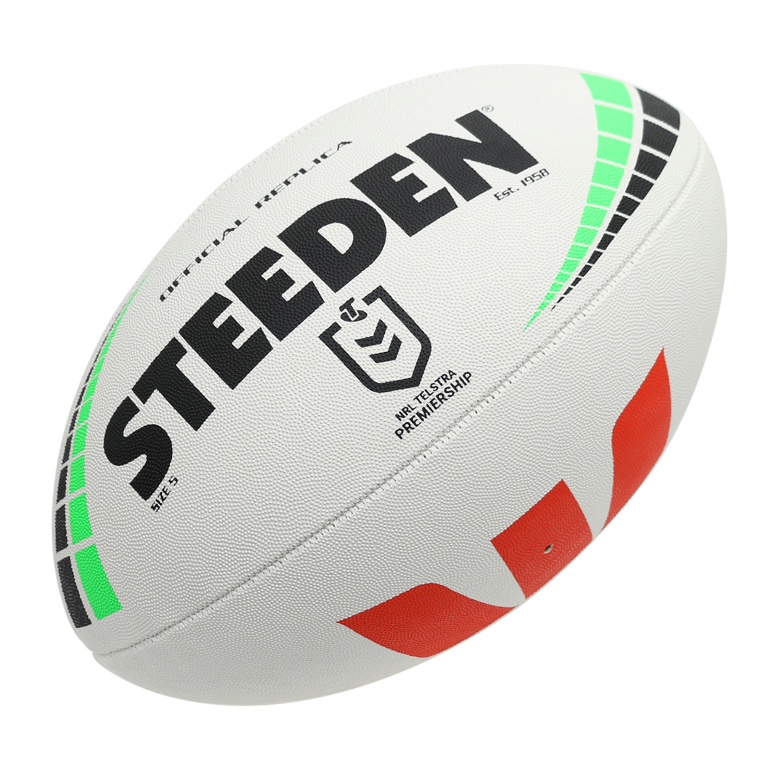 Steeden NRL Premiership Replica Rugby Ball 2023