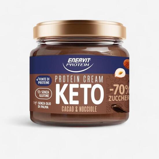Crema Proteica spalmabile cacao e nocciole Enervit Protein Cream Keto