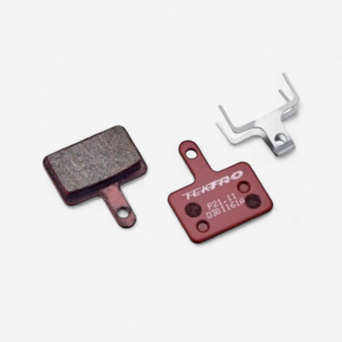 Plaquettes de frein a disque tektro e21.11 paire