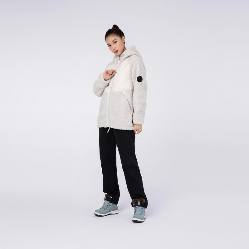 女款刷毛外套 SH500 UWARM 米色