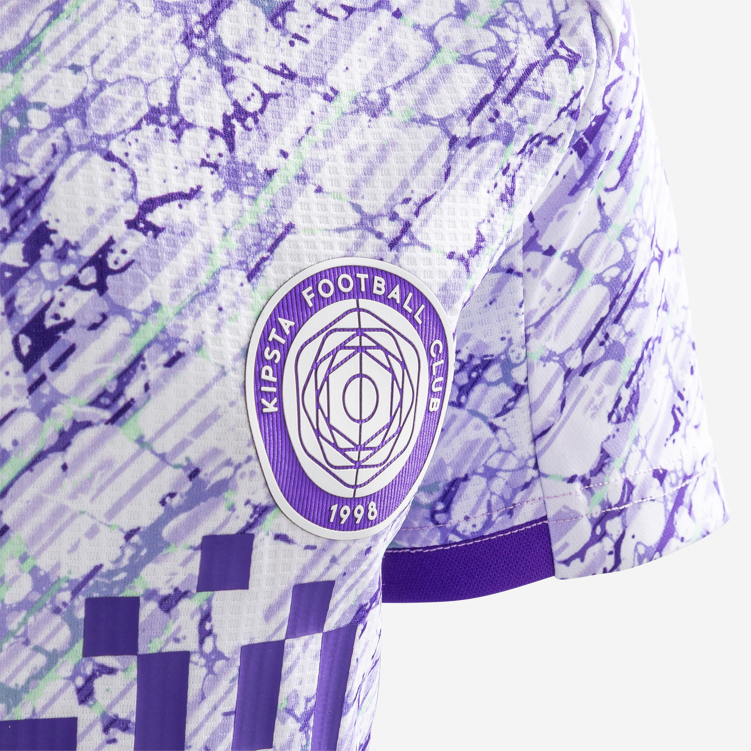 Girls' Football Shirt - Purple 6/7