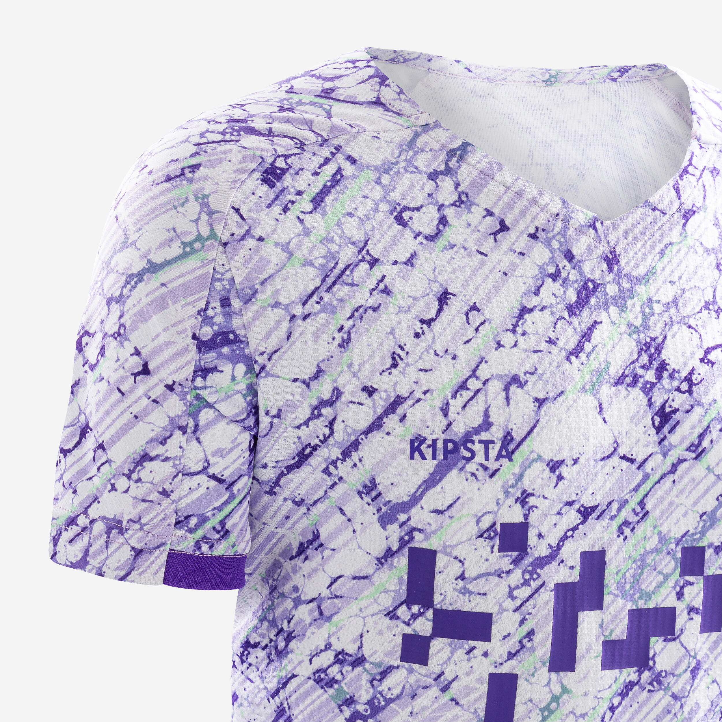Girls' Football Shirt - Purple 4/7