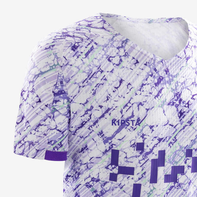 Voetbalshirt voor meisjes Viralto paars